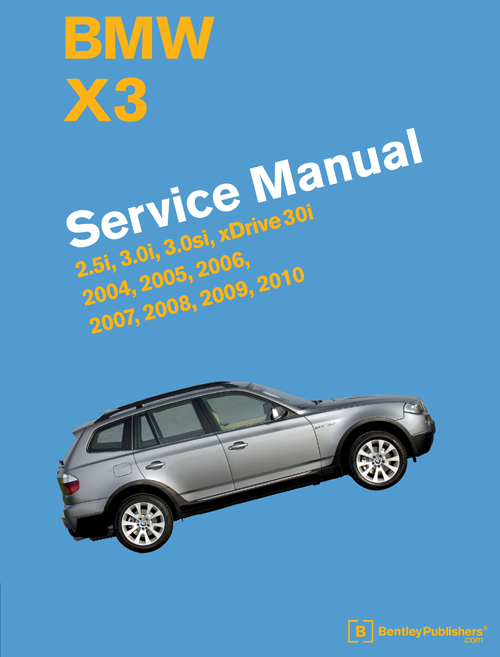 BMW X3 (E83) Service Manual: 2004-2010 - front cover