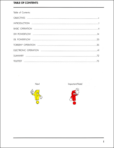 Audi 01V and 01L Automatic Transmissions Design and Function Technical Service Training Self-Study Program Table of Contents