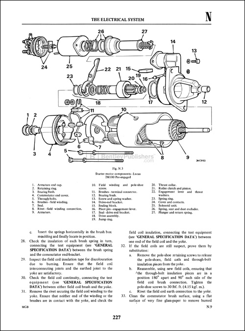 The Complete Official MGB: 1975-1980 Electrical System