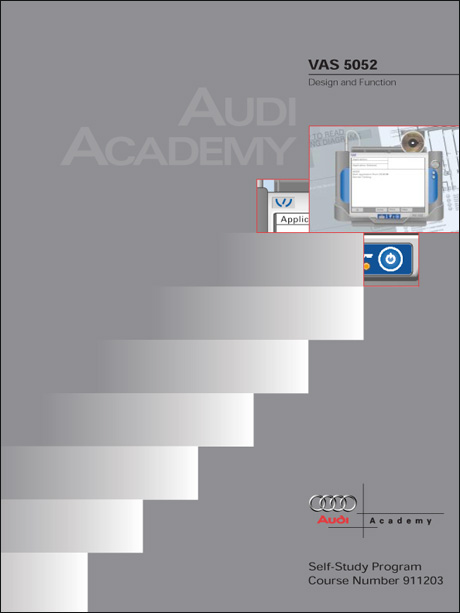 Audi VAS 5052 Design and Function Technical Service Training Self-Study Program Front Cover