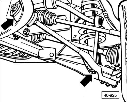 Front Wheel Suspension, Shafts & Axle